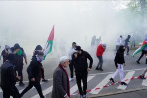 الشرطة الدنماركية تفرق مسيرة داعمة للفلسطينيين في كوبنهاغن