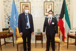 وزير الخارجية الكويتي يلتقي مفوض عام الأونروا