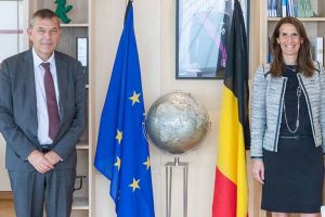وزيرة الخارجية البلجيكية: الأونروا مهمة لملايين اللاجئين الفلسطينيين
