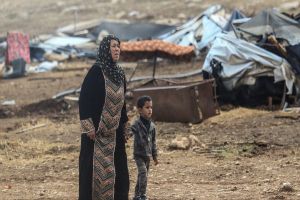 UN: 42 Children among Dozens of Palestinians Displaced by Israel in March