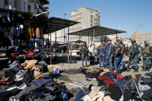 اللاجئون الفلسطينيون في العراق يستنكرون تفجيرات بغداد الدامية