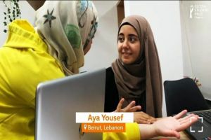Palestinian Refugee Aya Yousef Shortlisted among Top 50 Finalists to Global Student Prize