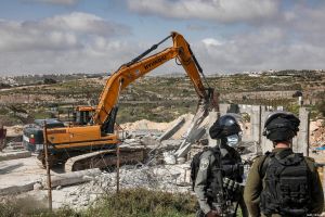 Israel Blocks construction of 22 Palestinian Houses in Nablus