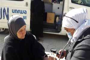 UNRWA Mobile Health Clinic Brings Sign of Hope to Devastated Yarmouk Camp