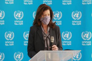 U.S. Ambassador to Lebanon Visits UNRWA following Announcement of Aid Resumption