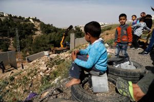 Israeli Occupation Forces Attack Palestinian Students on Their Way to School in East Jerusalem Refugee Camp