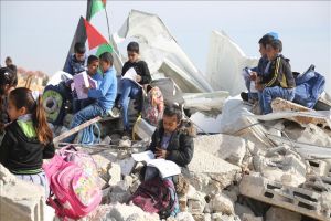 Israeli Forces Demolish School near Jerusalem