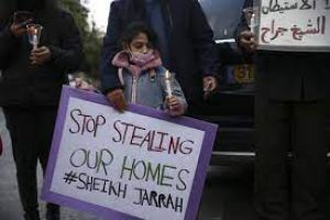 Church Leaders Pay Solidarity Visit to Sheikh Jarrah Families Facing Israeli Eviction