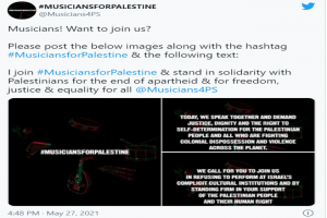 Over 600 Musicians Sign Letter Pushing For Boycott of Israel and Support of Palestinian Sovereignty