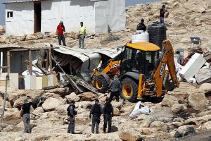 Israel Demolishes Palestinian Structure in occupied East Jerusalem