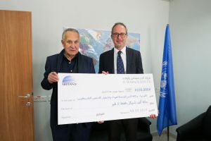الأونروا تتسلم حزمة مالية لدعم برامج الصحة النفسية للاجئين في غزة