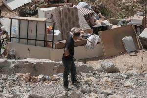 Israeli Forces Destroy Palestinian Structures in Jerusalem