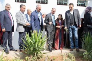 افتتاح أول حديقة في مدرسة تابعة للأونروا بالضفة الغربية