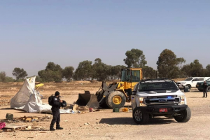 السلطات الإسرائيلية تهدم قرية العراقيب للمرة الـ 207