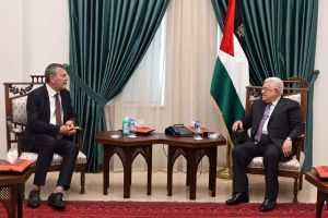 Palestinian President Stresses Importance of UNRWA Continuing to Provide Services to Palestine Refugees