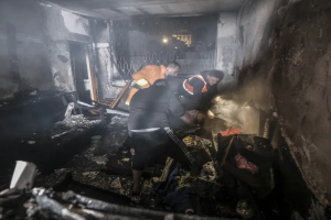 Gaza: At Least 21 Palestinians Killed in Jabalia Refugee Camp Fire