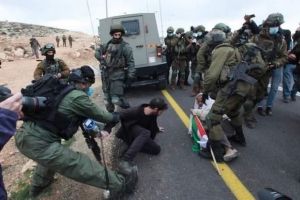 Palestinians Injured as Israeli Soldiers Attack Anti-Expulsion Rally in Masafer Yatta