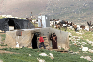 Palestinian Families Ordered to Leave Their Homes in Jordan Valley during Israeli Military Training