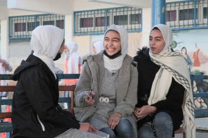 Girls in Gaza Speak Up for Rights of Palestinian Refugees