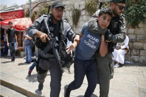 Palestinian Arrested by Israeli Forces in West Bank Refugee Camp