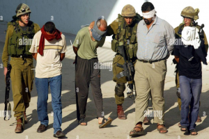 Palestinian Youths Arrested by Israeli Army in West Bank Refugee Camp