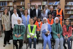 EU High Level Delegation Visits Baqa'a Camp in Jordan, Calls for Support to Palestine Refugees