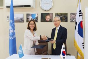 Korea Contributes US$1 Million for Palestine Refugees in Jordan