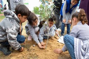 UNRWA & European Union Open First School Garden in Beseiged Gaza