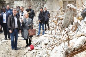 UNRWA Chief Visits Syria in Solidarity With Earthquake-Affected Palestine Refugees