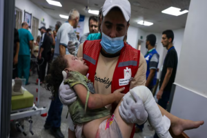 Patients Flee Gaza Hospital amid Israeli Evacuation Orders
