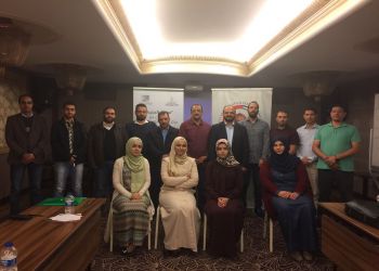 الجزيرة والعودة ينهيان دورة تدريبية للاجئين الفلسطينيين في تركيا