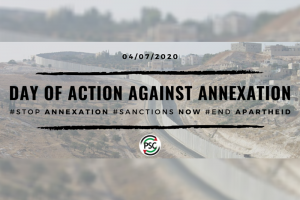 Press Statement: PRC Supports Day of Action to Oppose  Israeli Annexation – Sat 4 July