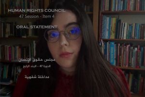 PRC conveys the suffering of a Palestinian-Syrian woman at risk of deportation from Denmark to the Human Rights Council