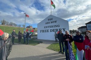 The Shared Struggle: Ireland & Palestine - Land Day Rally in Derry