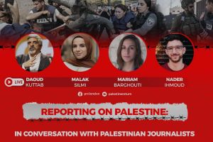 حلقة نقاشية لمركز العودة الفلسطيني حول معاناة الصحفيين الفلسطينيين 