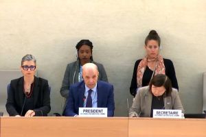 PRC Addresses UN Human Rights Council over Israeli Aggressions on Humanitarian Convoys, Aid Seekers 