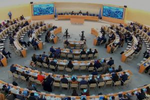 مركز العودة الفلسطيني يلقي مداخلة في مجلس حقوق الإنسان حول تجاهل إسرائيل المتعمد للقانون الدولي