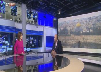 PRC on Sky News: Moving the US Embassy to Jerusalem Would Cause a Blood Shed