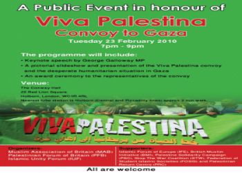 Viva Palestina Convoy Celebration Day