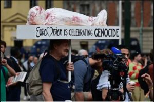 Israel Should Be Banned from all Cultural and Sporting Events, not just Eurovision: Irish Cartoonist