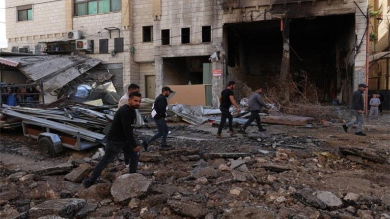 شهيدان وعشرات الإصابات جراء قصف واقتحام جيش الاحتلال لمخيم بلاطة في نابلس