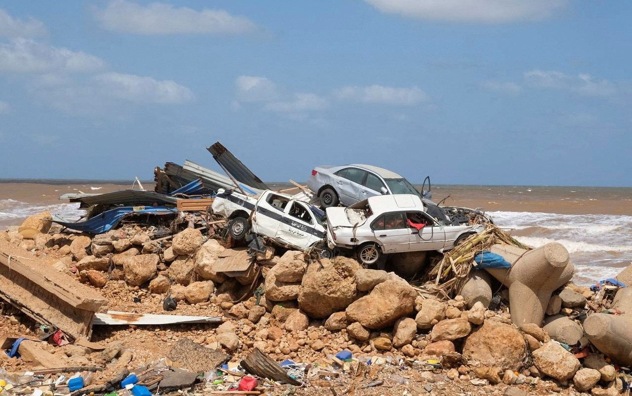 Death Toll of Palestinian Victims of Libya Flood Hits 64