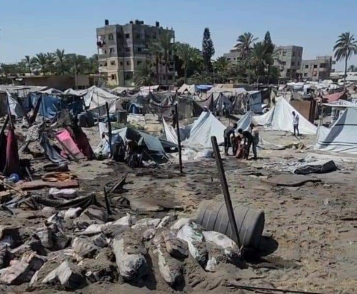 عشرات الشهداء في مجزرة جديدة ارتكبها الاحتلال الإسرائيلي في مواصي خان يونس