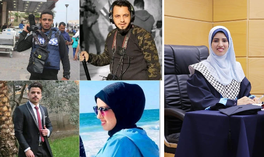 استشهاد 5 صحفيين في يوم يرفع حصيلة الضحايا الإعلاميين في غزة إلى 222