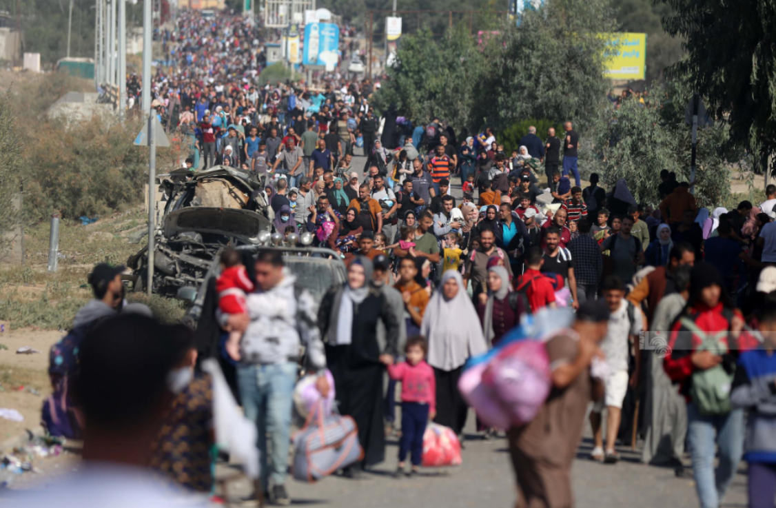 14,200 People Forcibly Displaced in Gaza in 1 Week as Israeli Genocidal Onslaught Goes Unabated