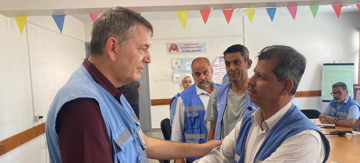 فيليب لازاريني: سكان غزة محاصرون ويعانون من الأمراض والموت والجوع يوميًا