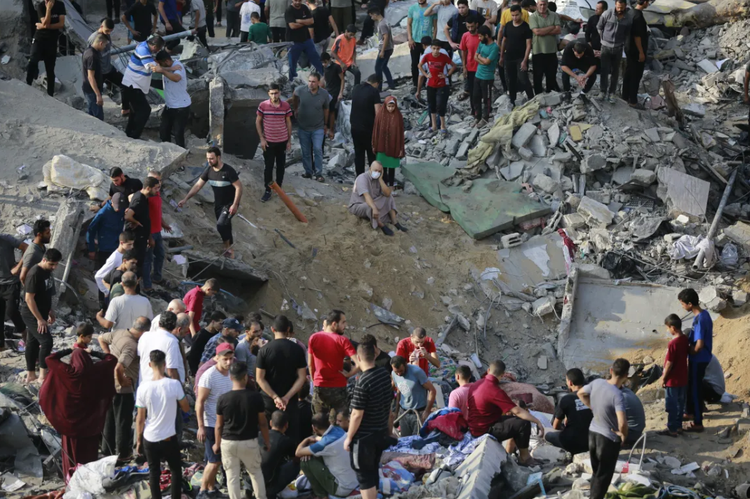 Jabalia Camp Residents without Water, Food amid Ongoing Israeli Aggression