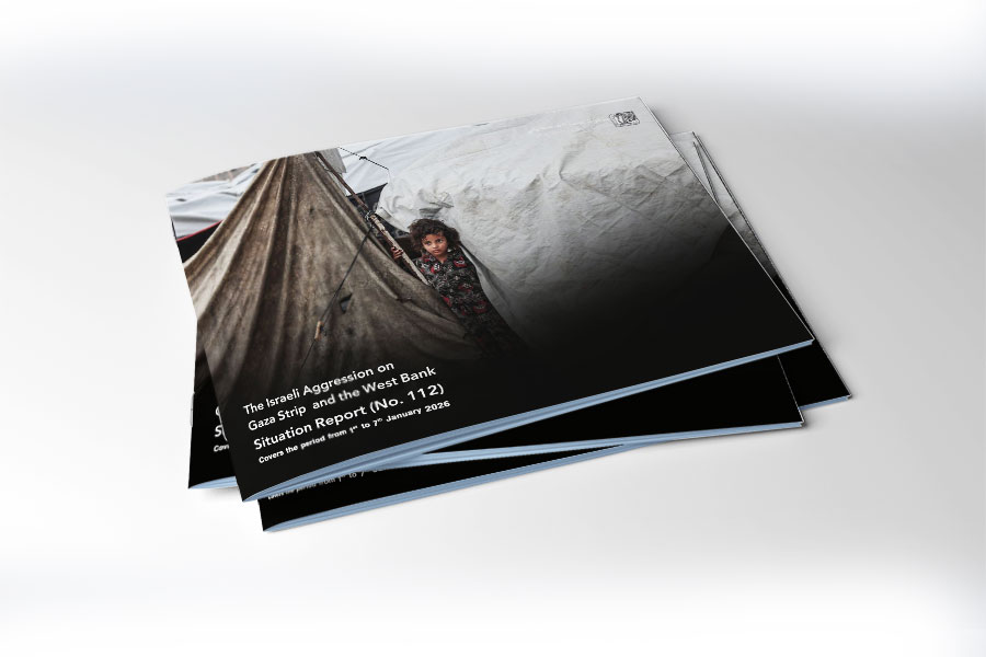 Situation Report (No.112) on Israeli Aggression on Gaza and West Bank - from January 1 to 7, 2026