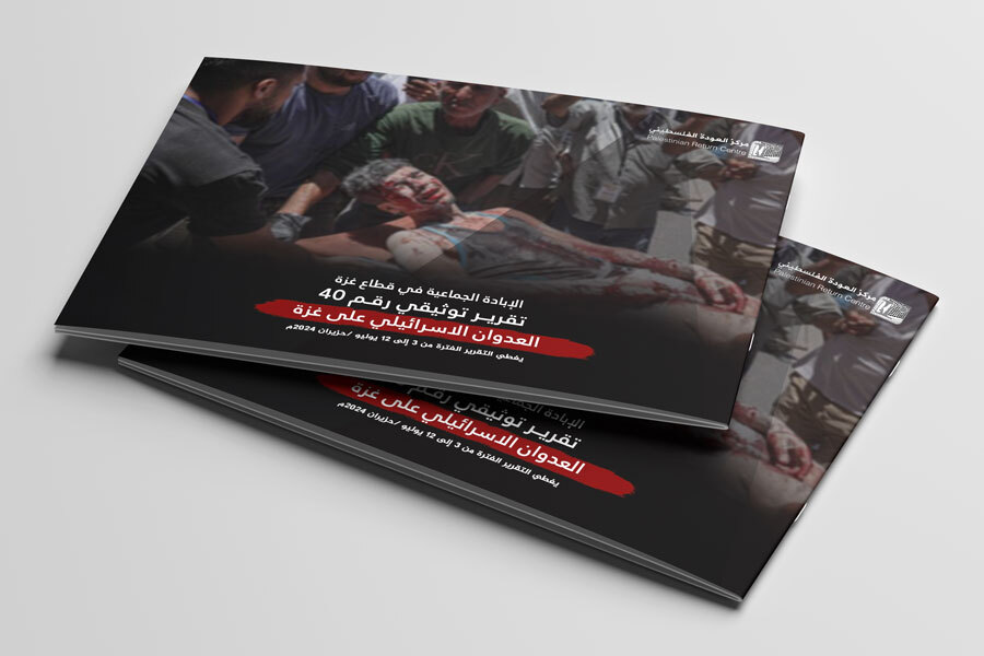 التقرير التوثيقي (رقم 40) حول العدوان الإسرائيلي على غزة - من 3 يونيو إلى 12 يونيو 2024م