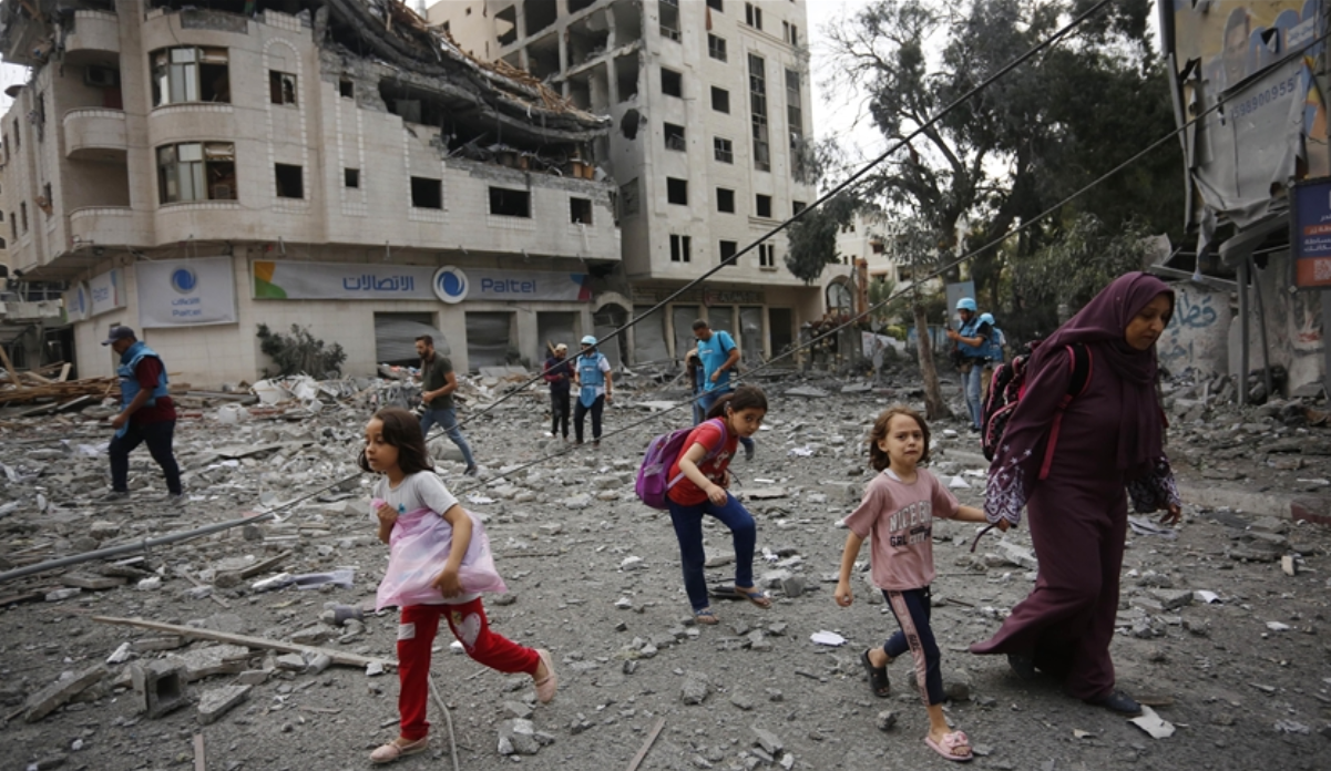 Israel Army Launches Ground Offensive in Gaza City, Targets UN Office again